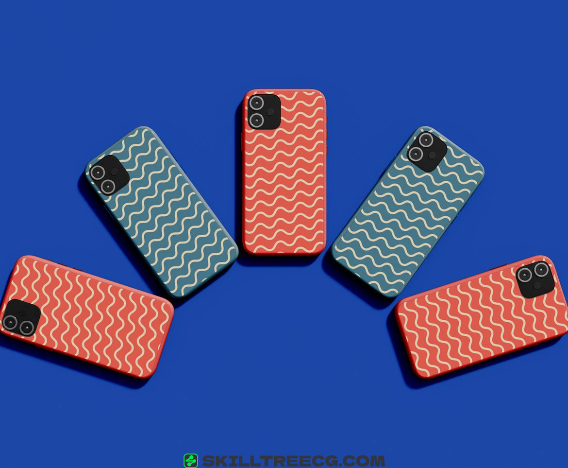 图片[4]-Smartphone Cases Mockup（569766）-技能树